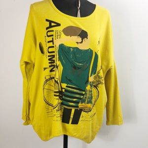 Tee shirt women’s xl autumn artplus season